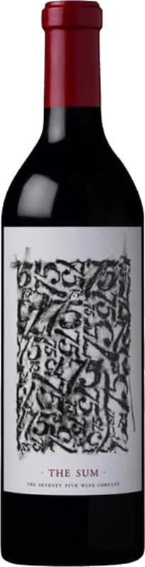 The Seventy Five Wine Company 75 Sum Red bottle