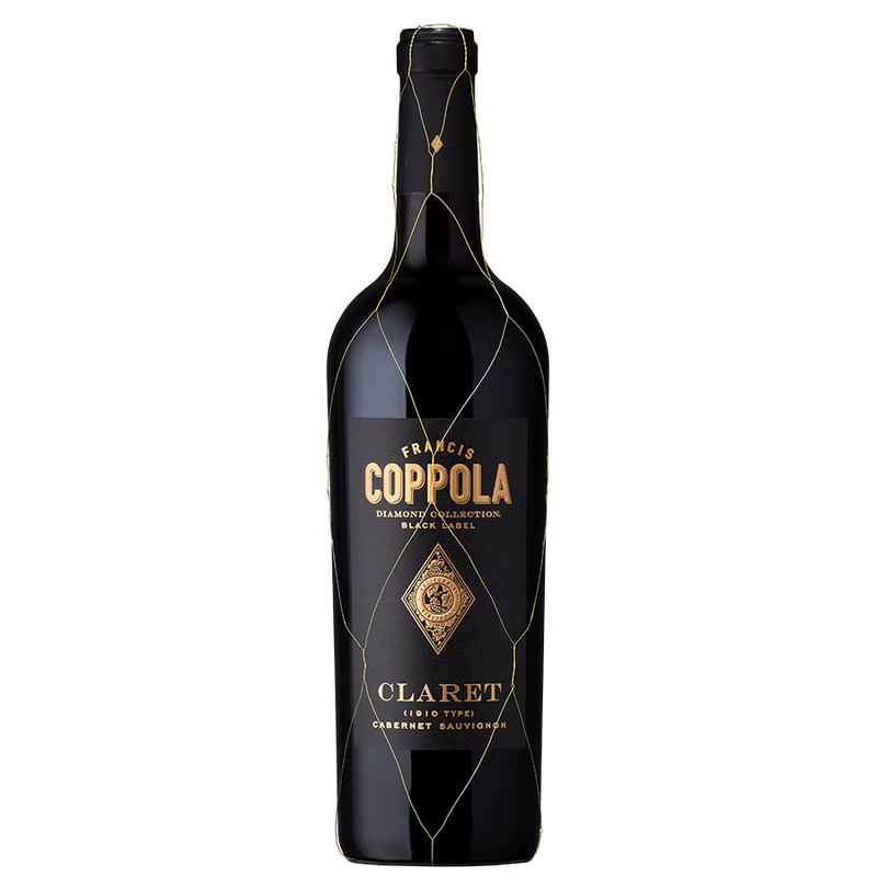 Francis Ford Coppola Winery Diamond Collection Claret Cabernet Sauvignon-based red blend bottle