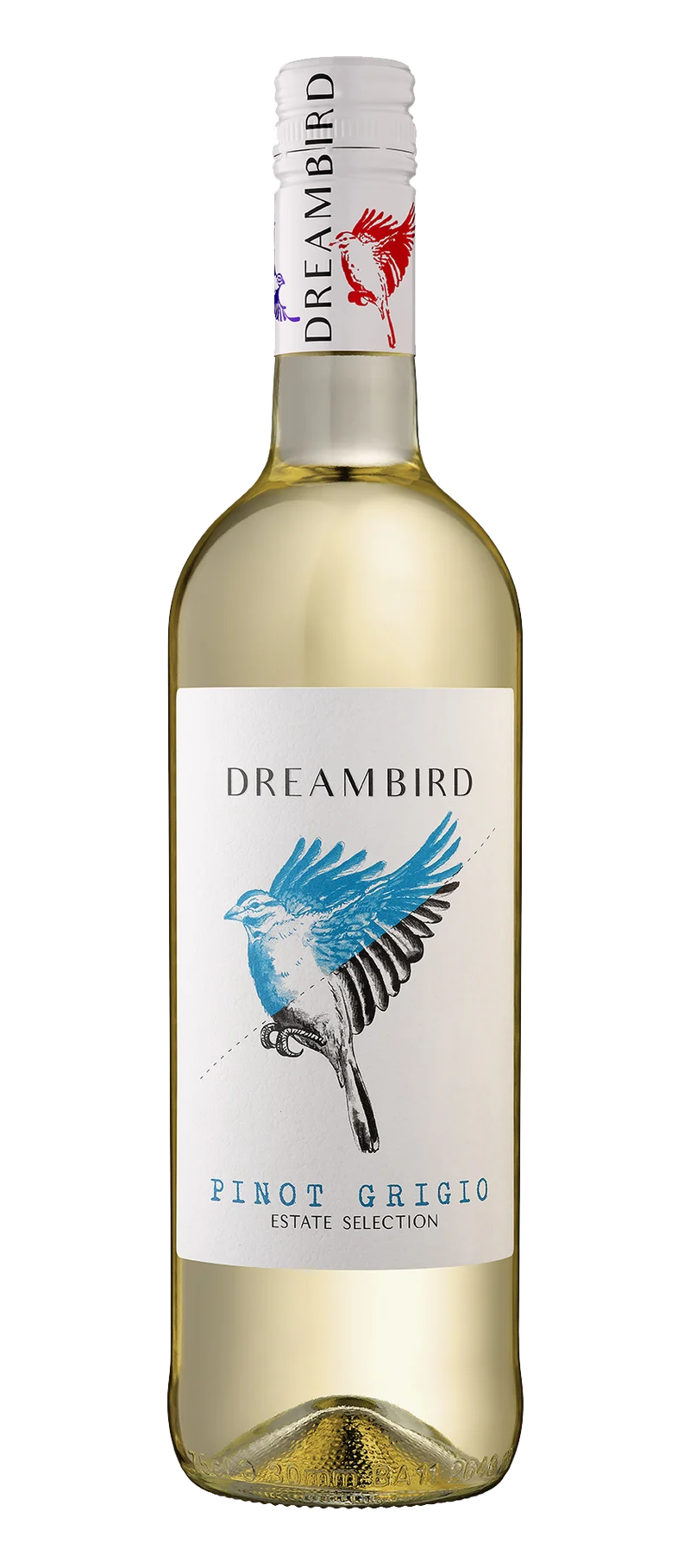 Cramele Recas Dreambird Pinot Grigio bottle