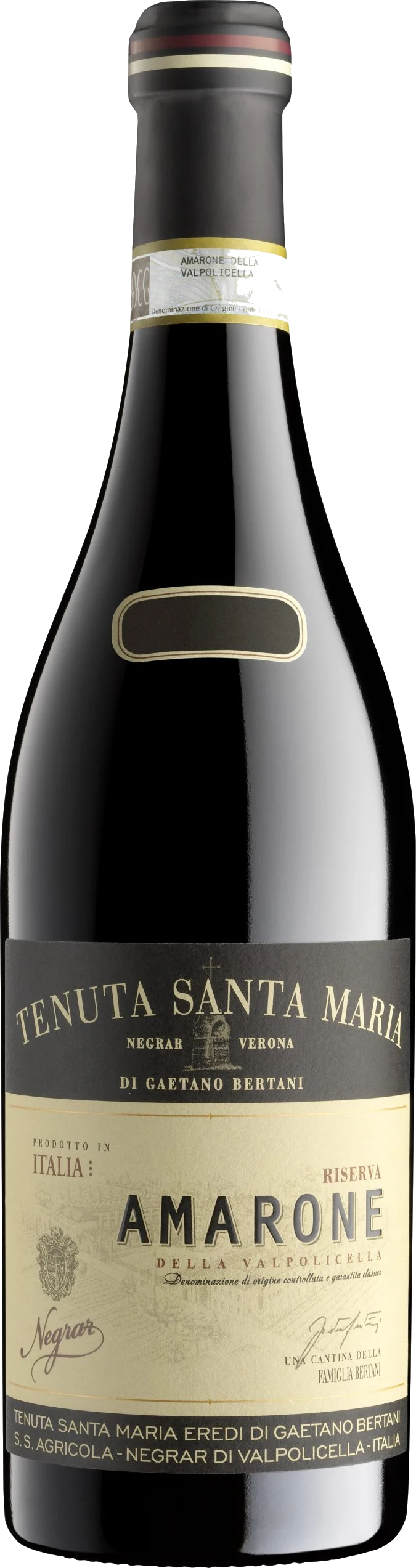 Tenuta Santa Maria di Gaetano Bertani Amarone Class Ris Tenuta Corvina-based blend bottle