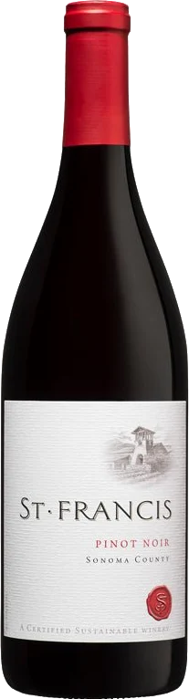 St. Francis Winery & Vineyards Pinot Noir bottle